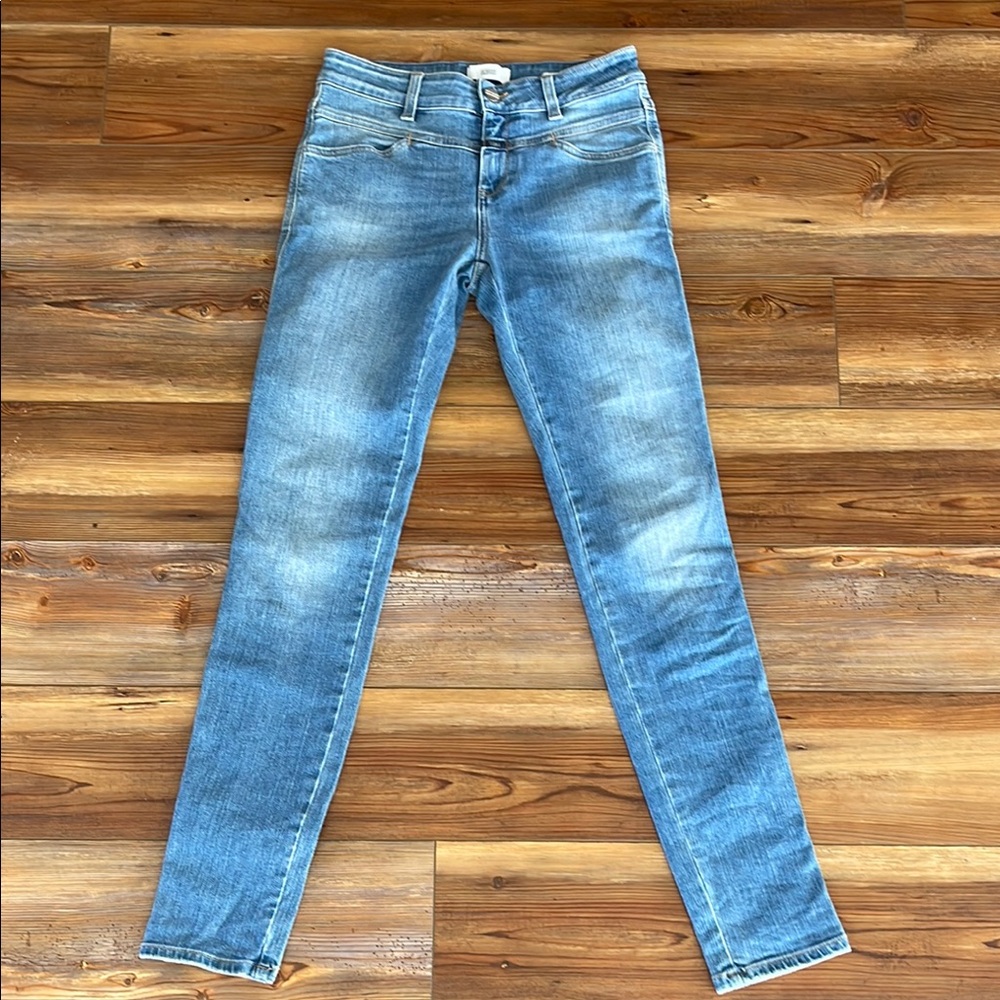 Closed Blue Skinny Jeans with Vintage Wash - Picture 4 of 7